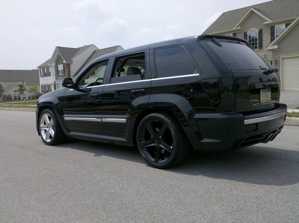 Keoni's beast is a Vortech Supercharged SRT8 Jeep Grand Cherokee