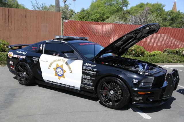 Vortech V-3 Si Supercharged V6 Mustang Police Car