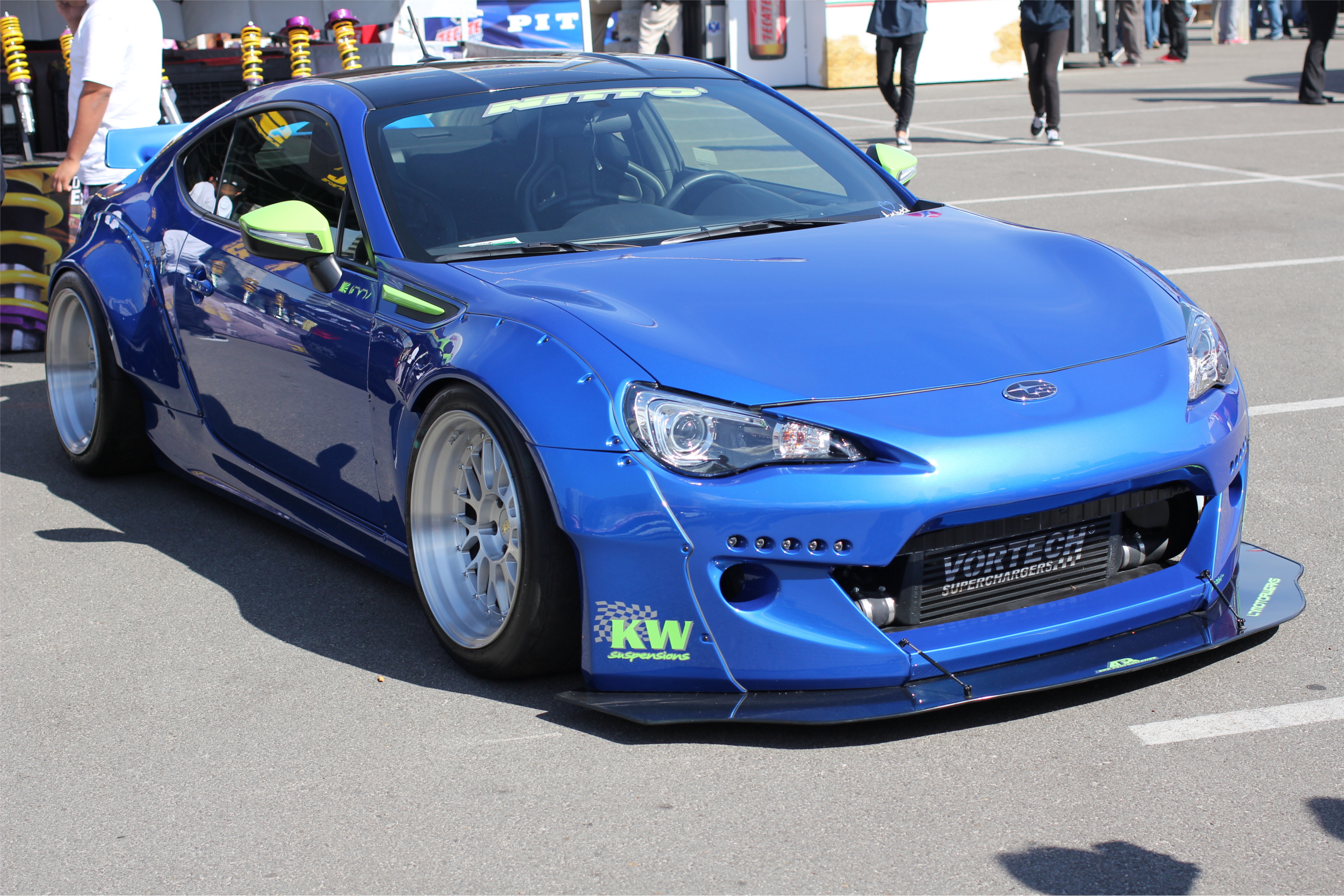 Phuong from LTMW’s Vortech Supercharged Rocket Bunny 2 Subaru BRZ is always...